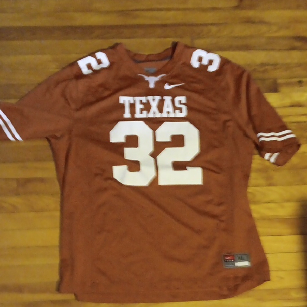 Nike Burnt Orange Texas Jersey